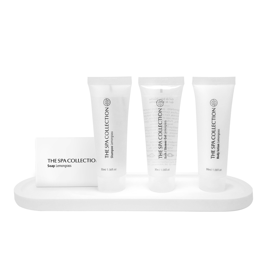 Bed and breakfast package - The Spa Collection Lemongrass - 400 pieces in case of 400