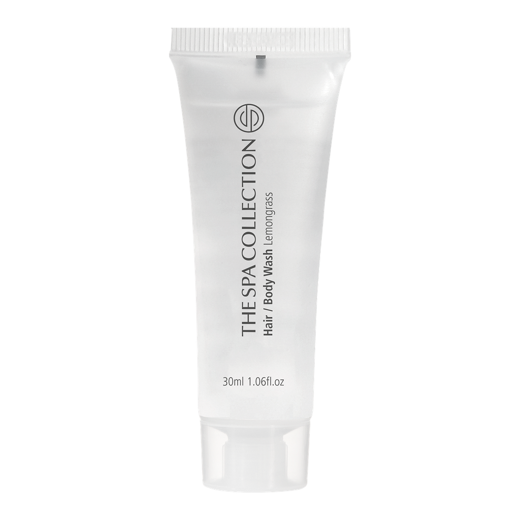 Hair and body wash - The Spa Collection Lemongrass 30ml tube in case of 500