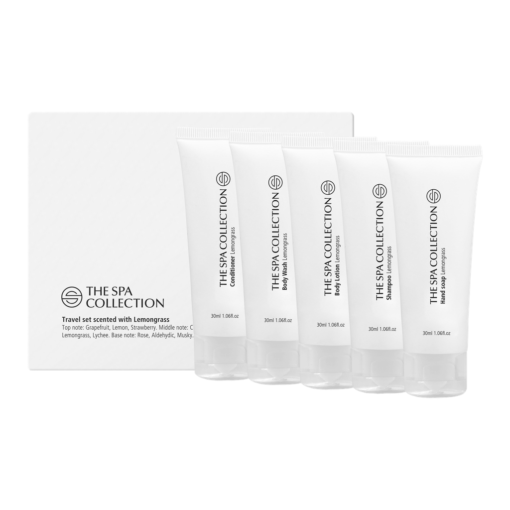 Travel set - 5x 30ml - The Spa Collection Lemongrass in case of 40
