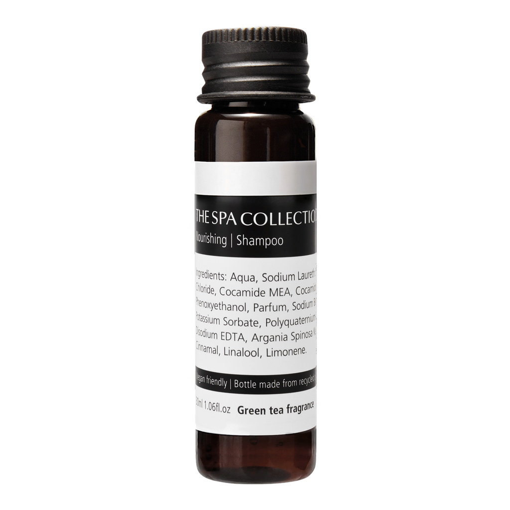 Shampoo - The Spa Collection Green Tea 30ml recycled bottle in case of 300