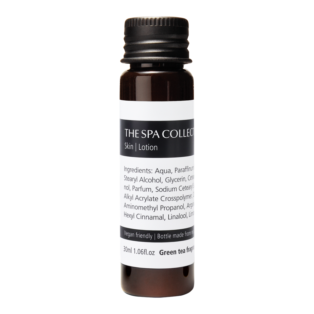 Skin lotion - The Spa Collection Green Tea 30ml recycled bottle in case of 300
