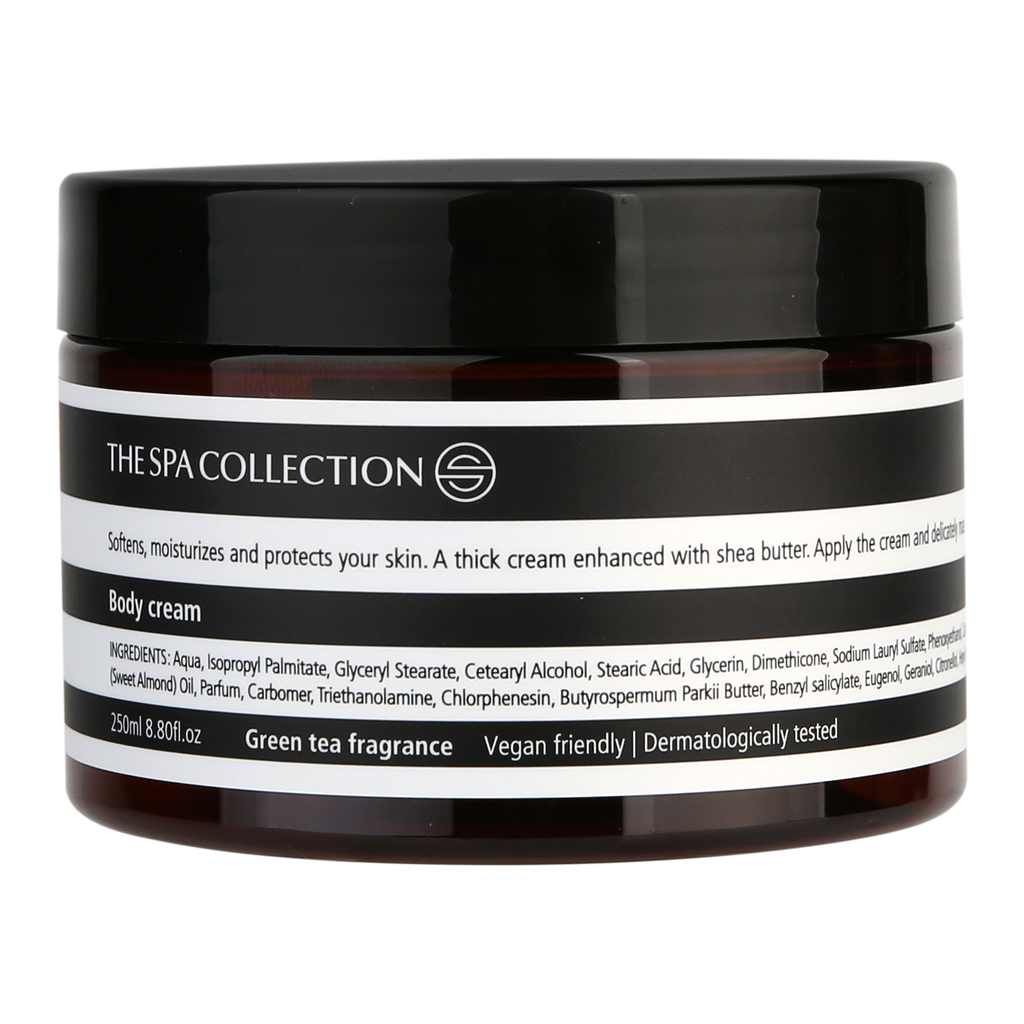 Body cream - The Spa Collection Green Tea 250ml jar in case of 30