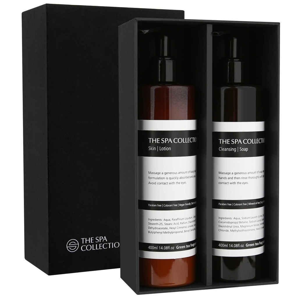 Giftbox - The Spa Collection Green Tea in case of 10