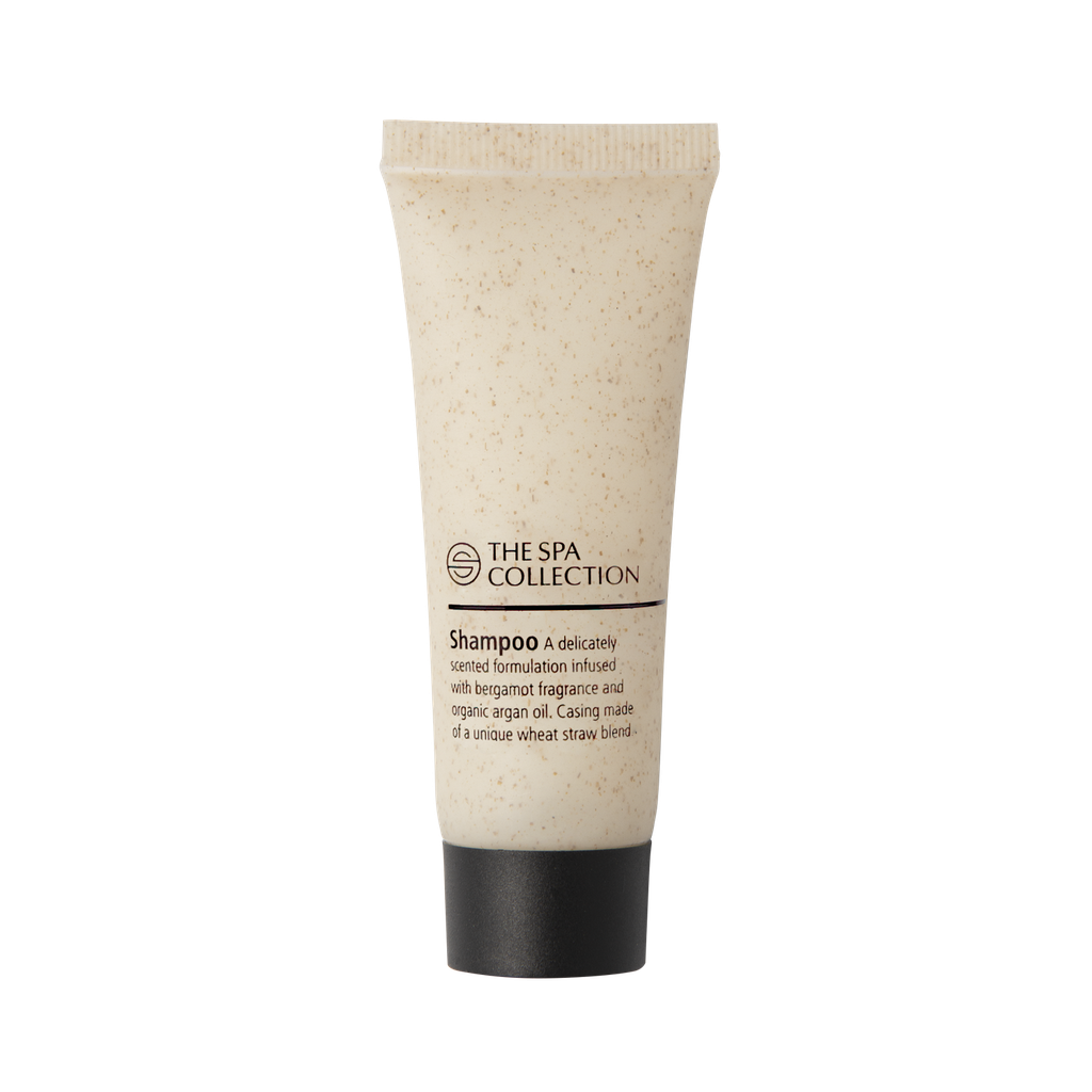 Shampoo - The Spa Collection Bergamot 30ml wheatstraw tube in case of 300