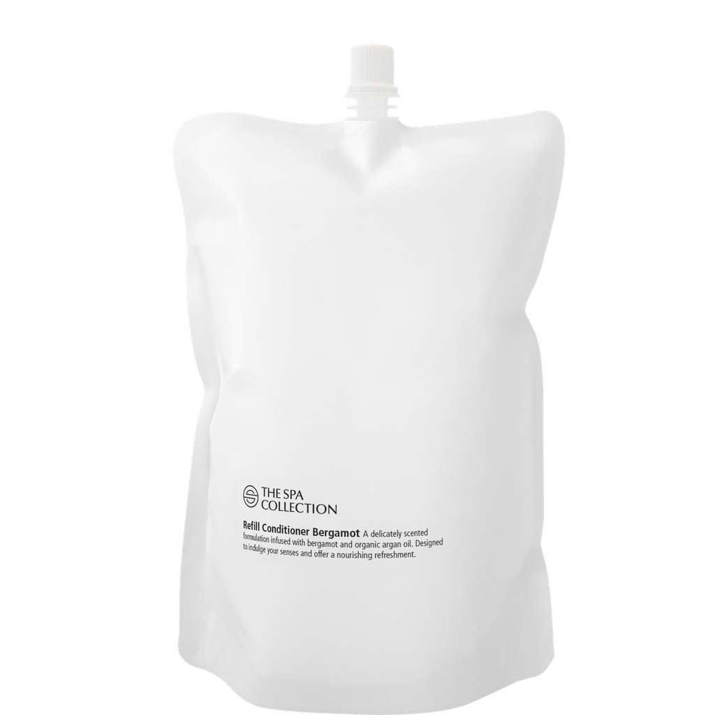 Bergamot conditioner - 1 liter refill sachet in case of 12