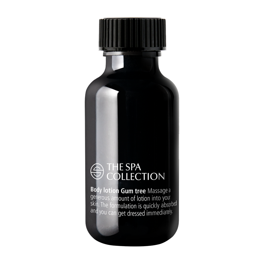 Body lotion - The Spa Collection Gum Tree 40ml recycled bottle in case of 300