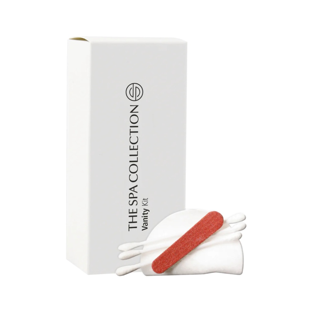 Vanity kit in white paper box - The Spa Collection in case of 500