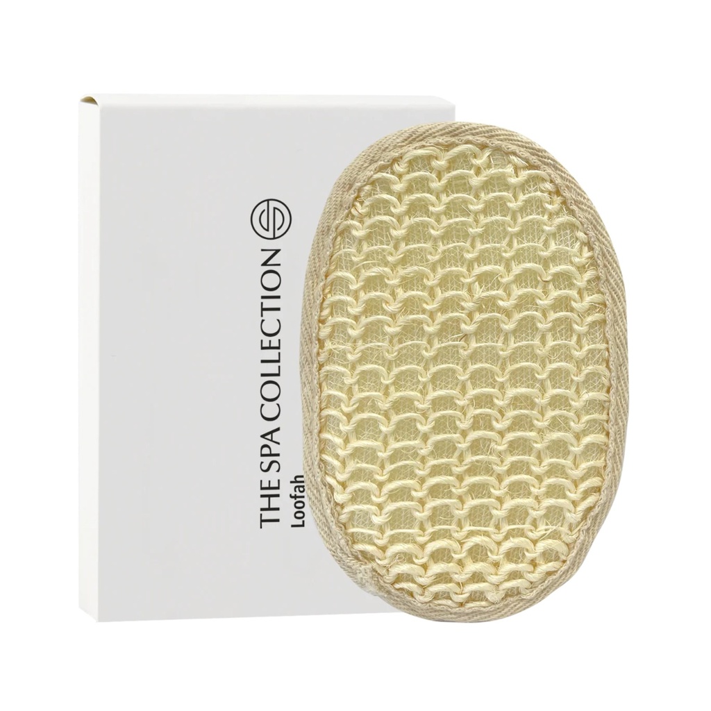 Loofah in white paper box - The Spa Collection in case of 200
