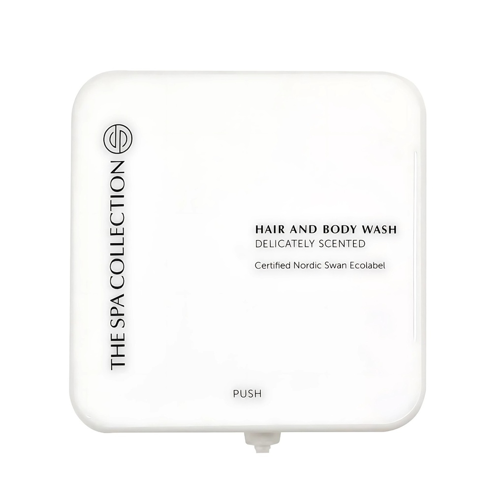 Hair and body wash - The Spa Collection cube dispenser in case of 12