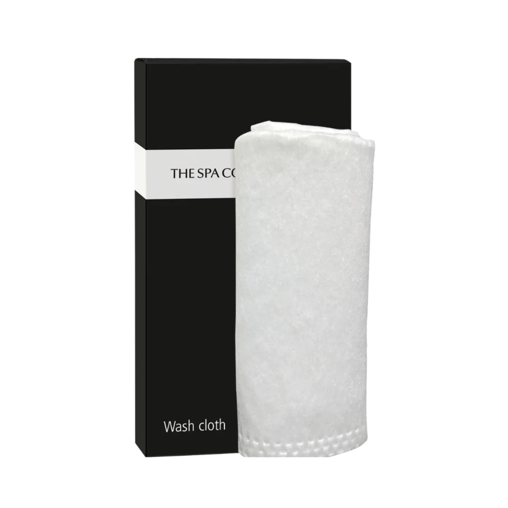 Washcloth in black paper box - The Spa Collection in case of 500