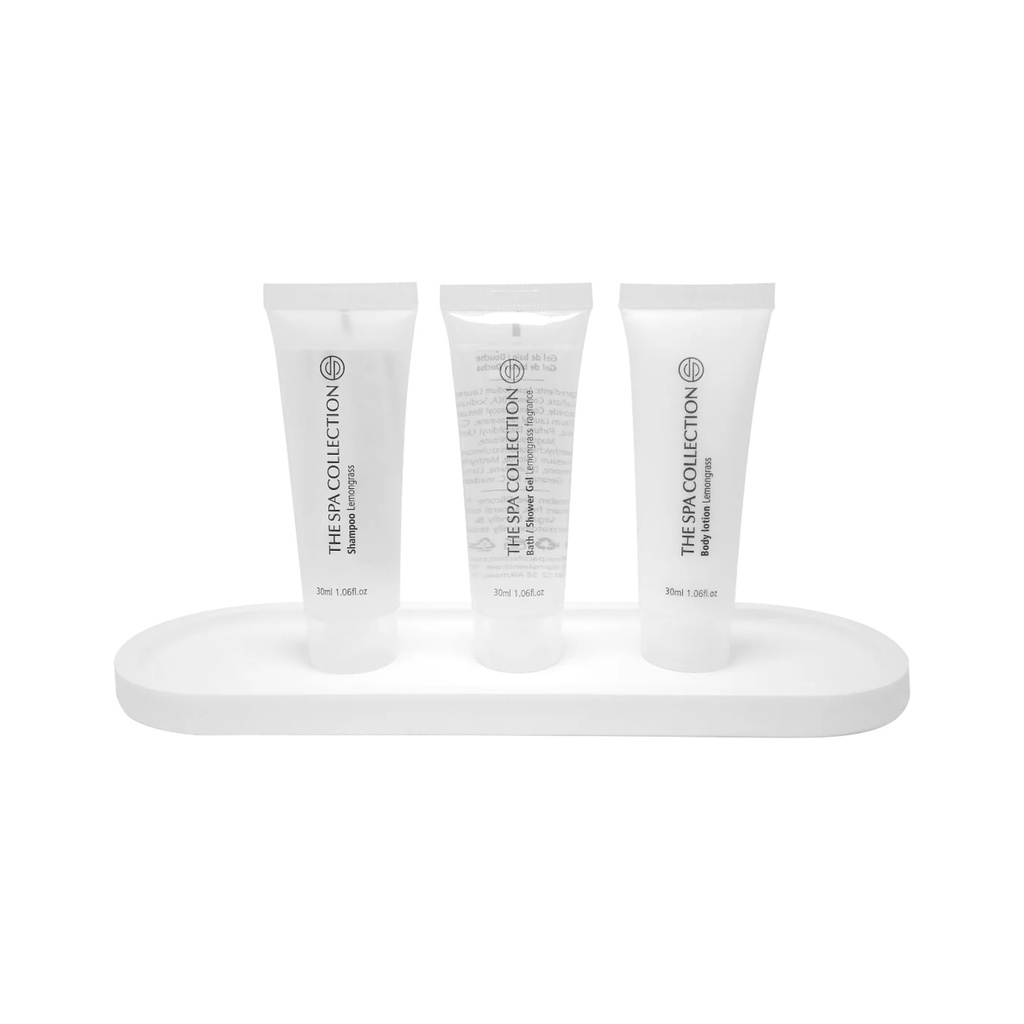 Small display tray matt white - The Spa Collection in case of 10