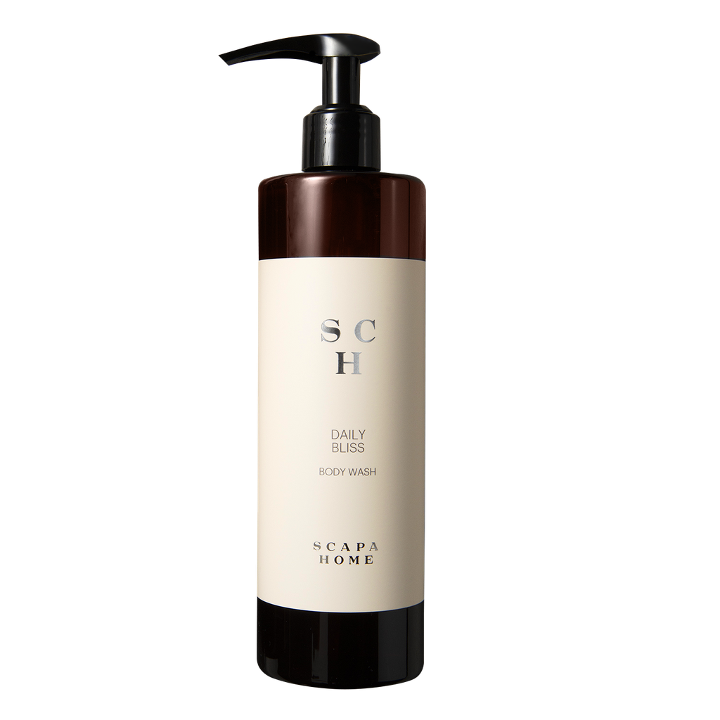 Daily bliss body wash - SCAPA 400ml recycled pumpbottle in case of 24