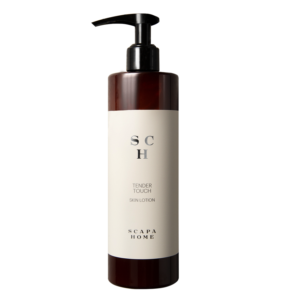 Tender touch skin lotion - SCAPA 400ml recycled pumpbottle in case of 24