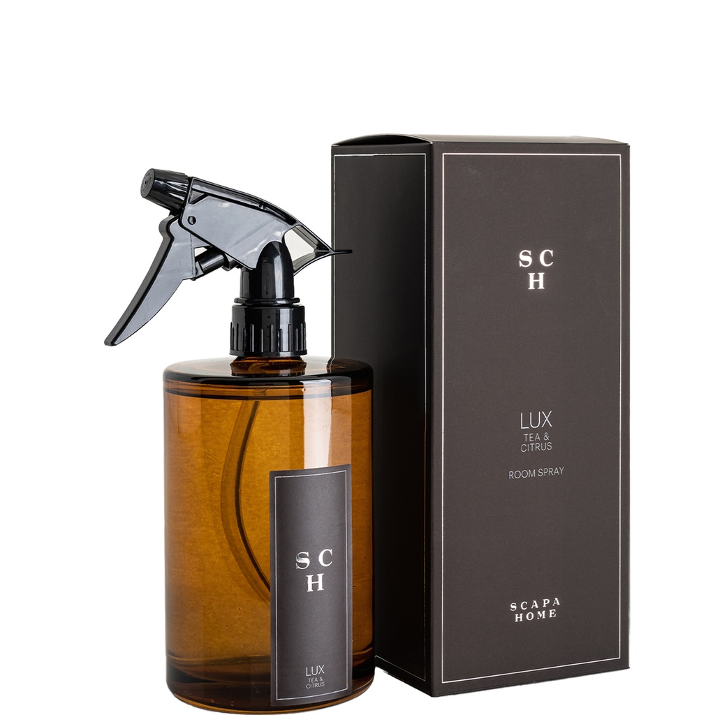 Roomspray 500ml glass - Tea & Citrus - Scapa Home LUX in case of 1