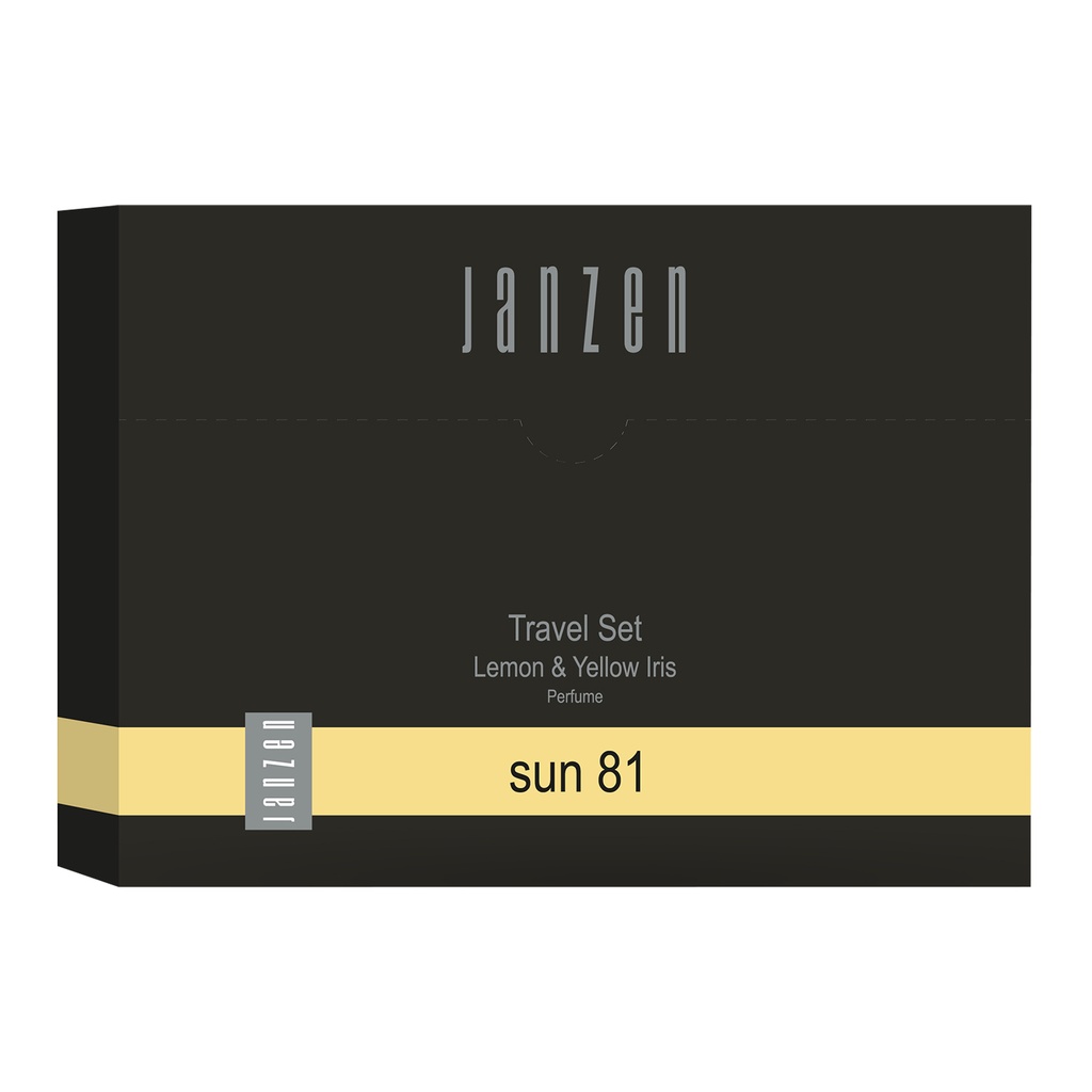JANZEN Travel Set Sun 81 in case of 24