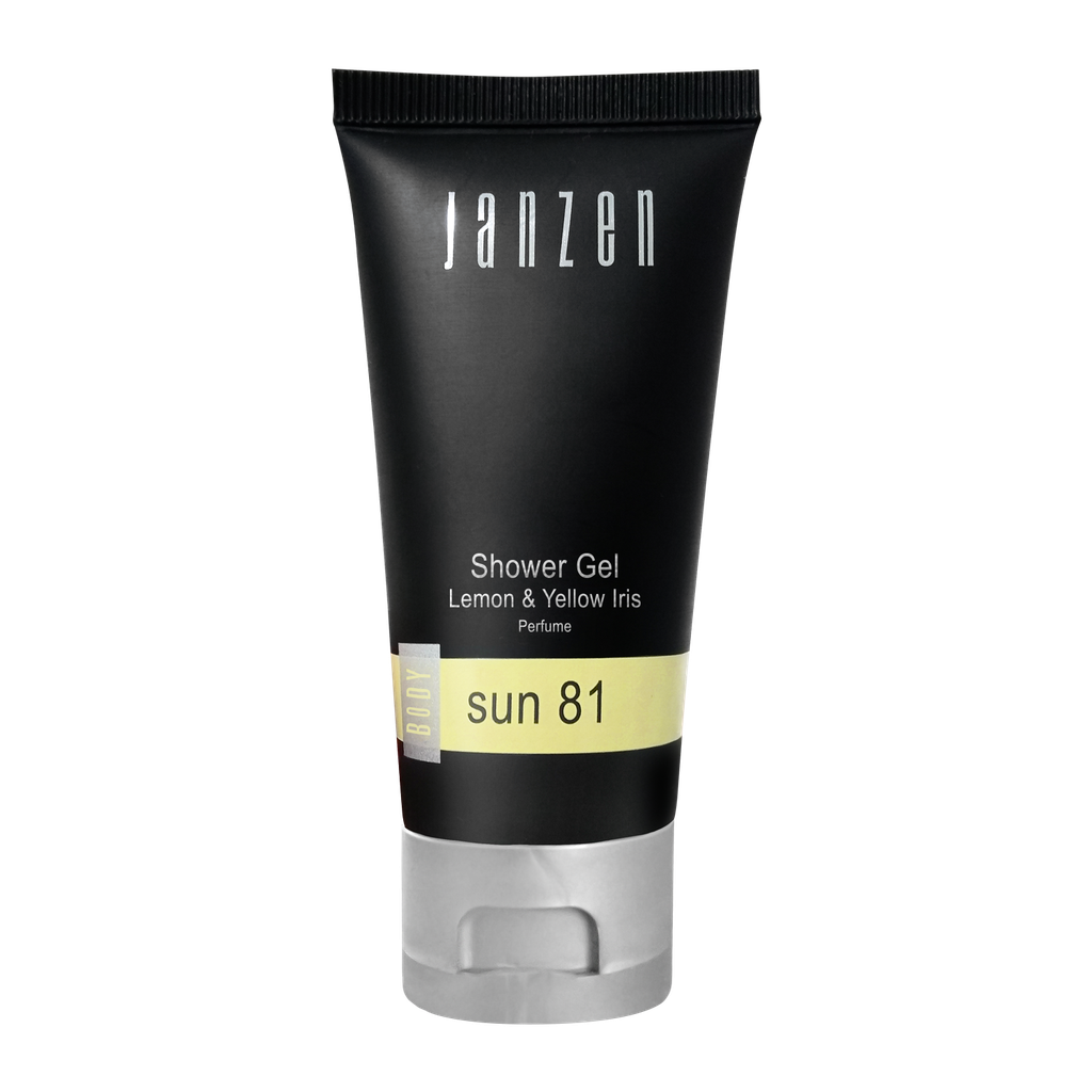 JANZEN Mini Shower Gel Tube 40ml Sun 81 in case of 300