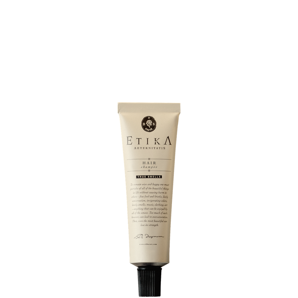 Shampoo in 30ml aluminum tube | Etika Aeternitatis in case of 200