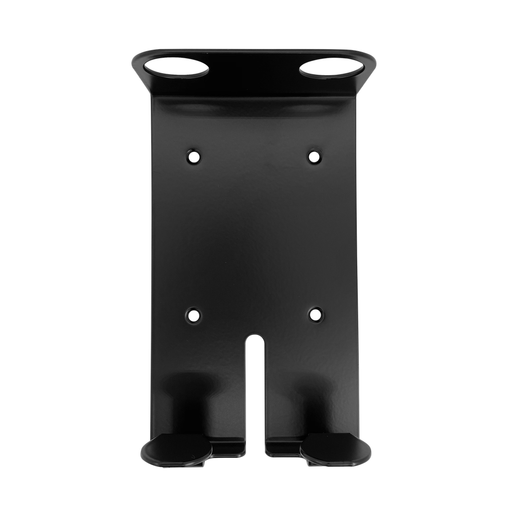 Black double metal holder for 400ml bottle - 1 piece in case of 1