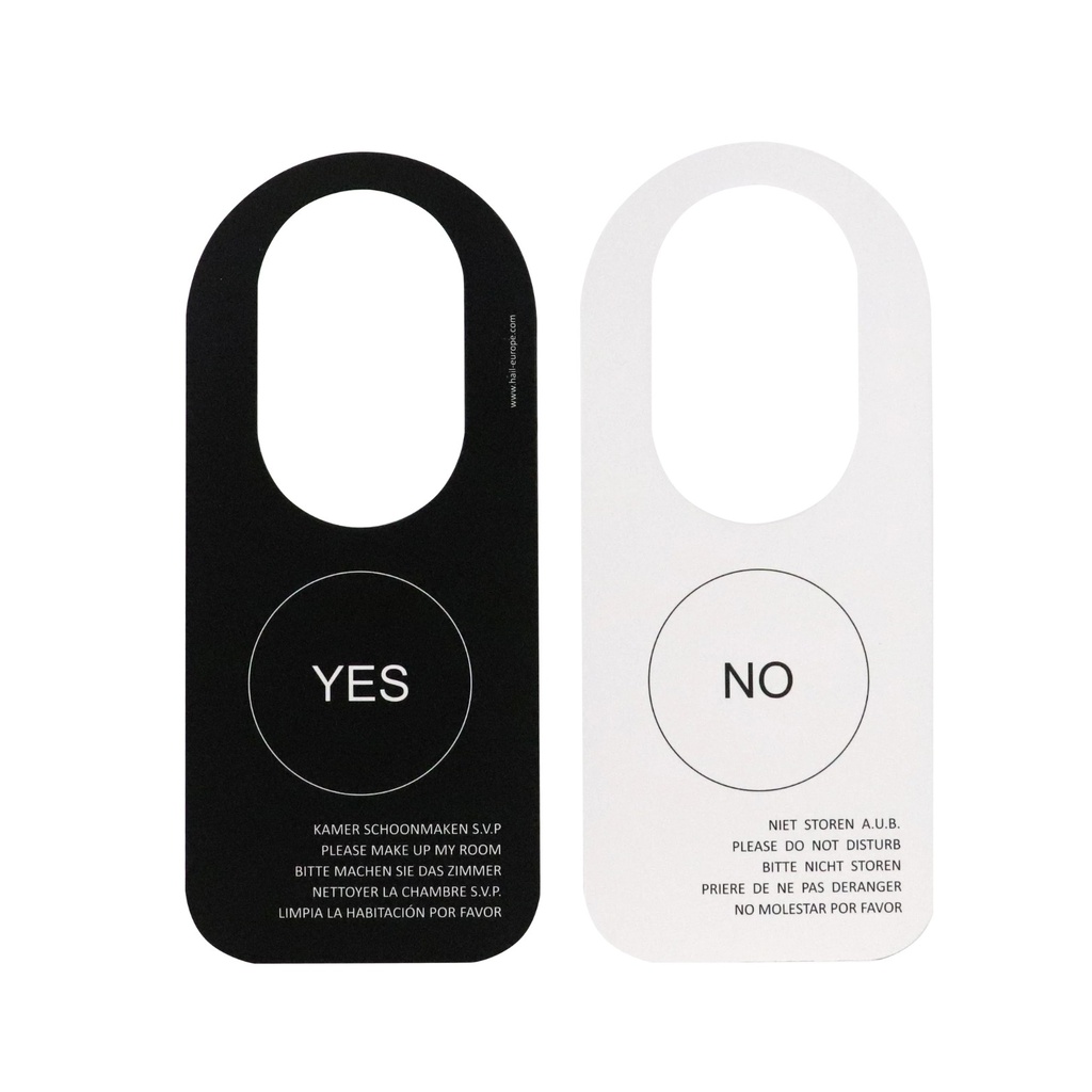 Do not disturb sign in case of 100