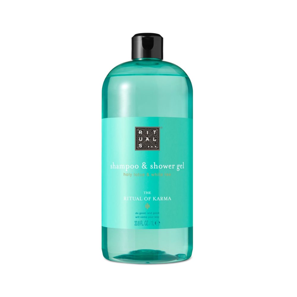 The Ritual of Karma Shampoo & Shower Gel Refill in case of 8 