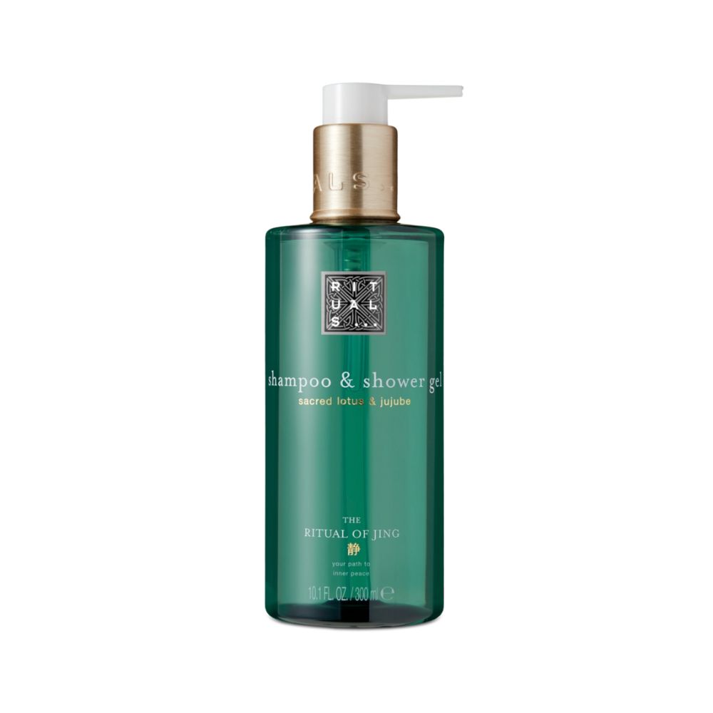 The Ritual of Jing Shampoo & Shower Gel Dispenser 300ml in case of 20 