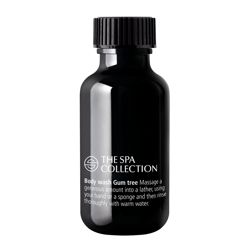 Body wash - The Spa Collection Gum Tree 40ml recycled bottle in case of 300