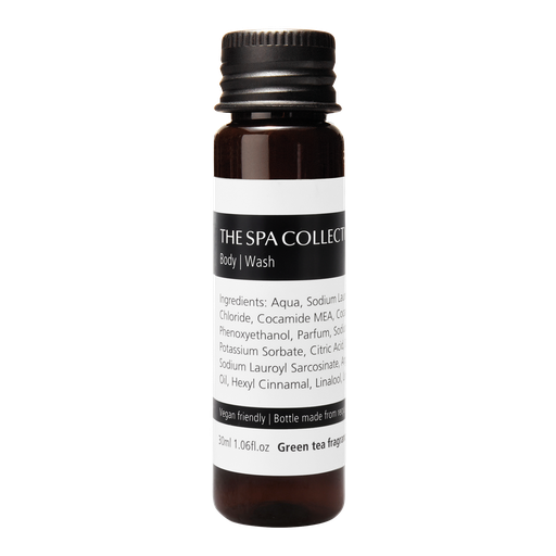 [2085001.05] Bath/shower wash -The Spa Collection Green Tea 30ml recycled bottle in case of 300