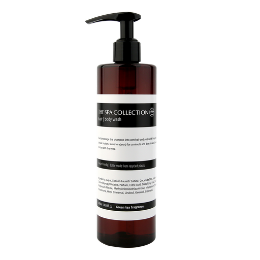 [2085064.05] Hair and body wash - The Spa Collection Green Tea 400ml recycled pumpbottle in case of 24