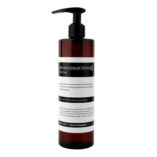 [2085065.06] Hand soap - The Spa Collection Green Tea 400ml recycled pumpbottle in case of 24