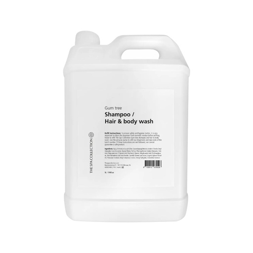 [6905200.05] Green tea shampoo/hair & body wash - 5 liter jerrycan in case of 2