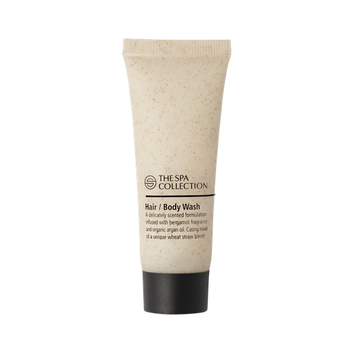 [2047063] Hair and body wash - The Spa Collection Bergamot 30ml wheatstraw tube - 400 pieces in case of 300