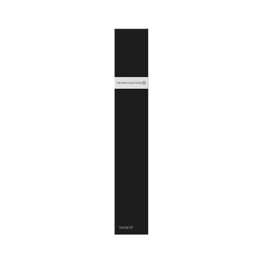 [2085011] Dental kit in black paper box - The Spa Collection in case of 250