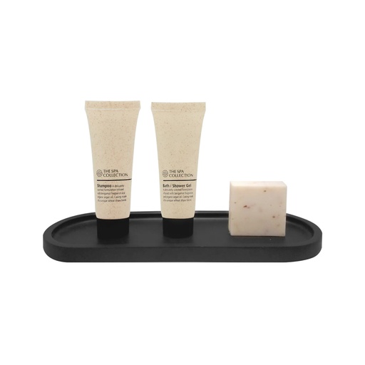[6150030] Small display tray matt black - The Spa Collection in case of 10