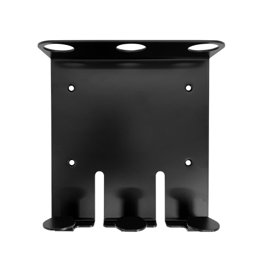 [1002033BK.01] Black triple metal holder for 400ml bottle - 1 piece in case of 1