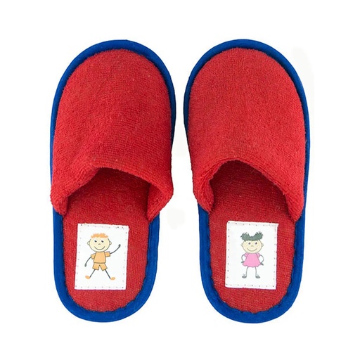 [1020006] Red slipper - Kids size 27  17cm in case of 60