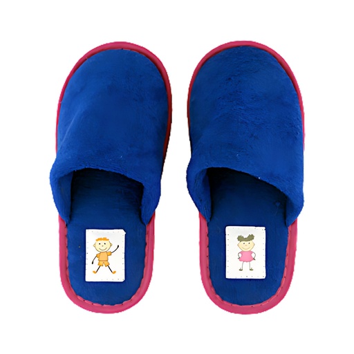[1020007] Blue slipper - Kids size 33  21cm in case of 60
