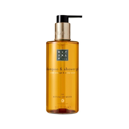 [1120828 rit] The Ritual of Mehr Shampoo & Shower Gel Dispenser 300ml in case of 20  